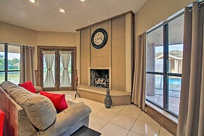 Pool & Game Room: Waterfront Harlingen Home