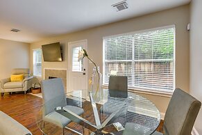 Modern Woodlands Townhome w/ Spacious Yard & Patio