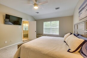 Modern Woodlands Townhome w/ Spacious Yard & Patio