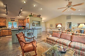 3 Mi to Lake Desoto: Home w/ Furnished Deck!