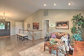 3 Mi to Lake Desoto: Home w/ Furnished Deck!