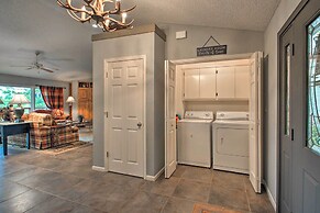 3 Mi to Lake Desoto: Home w/ Furnished Deck!