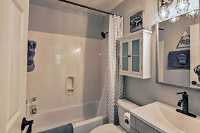 Fire Pit & Furnished Deck: Modern Munds Park Cabin