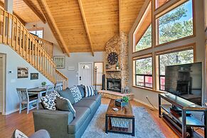 Fire Pit & Furnished Deck: Modern Munds Park Cabin