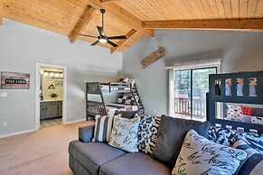 Fire Pit & Furnished Deck: Modern Munds Park Cabin