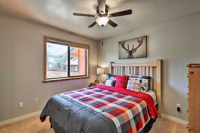 Fire Pit & Furnished Deck: Modern Munds Park Cabin