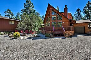 Fire Pit & Furnished Deck: Modern Munds Park Cabin