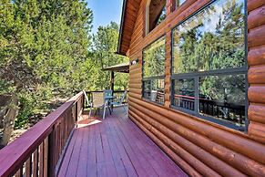 Fire Pit & Furnished Deck: Modern Munds Park Cabin