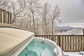 Cabin w/ Hot Tub & Mountain Views < 5 Mi to Boone