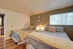 Cozy Beachouse: View & Deck, Steps From Skagit Bay