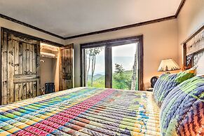 3 Mi to Beech Mtn: Treetop Cabin w/ Deck & Views
