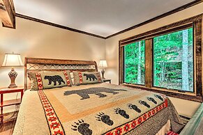 3 Mi to Beech Mtn: Treetop Cabin w/ Deck & Views