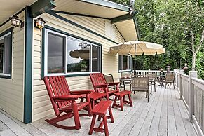 Secluded Mountain Home w/ Stunning Views & Deck!