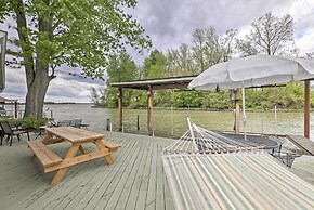 Waterfront Indian Lake House: Deck + Private Dock!