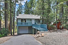 Munds Park Home w/ 3 Decks - Great Wooded Location