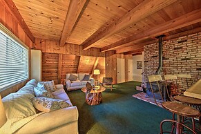 Rustic Trinity Center Cabin w/ Deck Near Fishing!