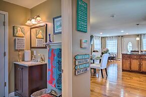 Waterfront Home w/ Large Deck & Dock on Narrow Bay