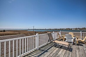 Waterfront Home w/ Large Deck & Dock on Narrow Bay