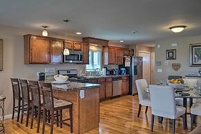 Waterfront Home w/ Large Deck & Dock on Narrow Bay