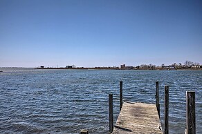 Waterfront Home w/ Large Deck & Dock on Narrow Bay