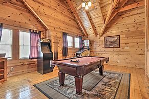 Pigeon Forge Cabin w/ Games, 1 Mi to Parkway!