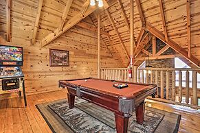 Pigeon Forge Cabin w/ Games, 1 Mi to Parkway!