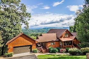 Game Rooms + Views: Spacious Mtn Cabin in Murphy!