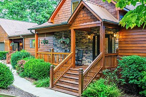 Game Rooms + Views: Spacious Mtn Cabin in Murphy!