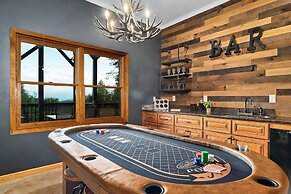 Game Rooms + Views: Spacious Mtn Cabin in Murphy!