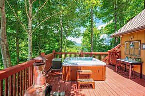 Secluded Cabin w/ Deck, Hot Tub & Lake Access!