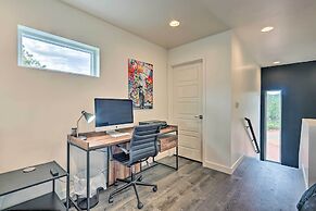 Fire Pit, Deck & Mtn Views: Upscale Pine Cabin!