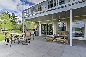 Luxe Lakefront Family Cottage: Private Beach, Dock