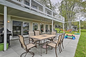 Luxe Lakefront Family Cottage: Private Beach, Dock
