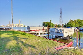 Waterfront Bay City Home w/ Dock & Boat Launch!