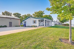 Waterfront Bay City Home w/ Dock & Boat Launch!