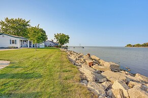 Waterfront Bay City Home w/ Dock & Boat Launch!