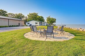 Waterfront Bay City Home w/ Dock & Boat Launch!