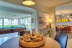 Luxe Waterfront Oasis w/ Dock - Direct Lake Access