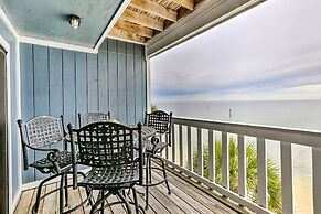 Waterfront Escape w/ Balcony on Shell Point Beach!