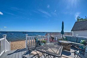 Beachfront Sebago Cottage w/ Deck + Grill!