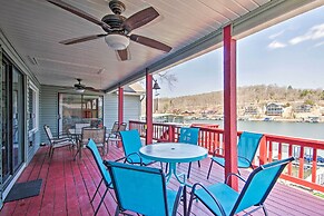 Fire Pit & Dock: Lake of the Ozarks Hiller Haus