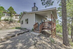 Hillside Haven w/ Deck < 2 Miles to Dwtn Ruidoso!