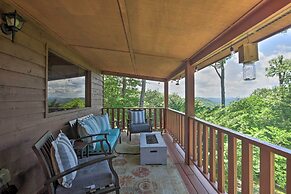 Game Room & Fire Pit: Picturesque Cabin in Murphy