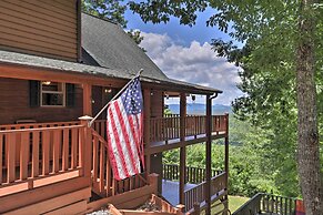 Game Room & Fire Pit: Picturesque Cabin in Murphy