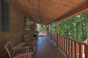 Game Room & Fire Pit: Picturesque Cabin in Murphy