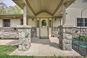Pet-friendly Grass Lake Retreat w/ Game Room!