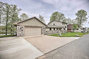 Pet-friendly Grass Lake Retreat w/ Game Room!