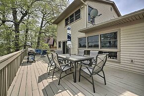 Pet-friendly Grass Lake Retreat w/ Game Room!