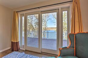 Beautiful Lakefront Retreat w/ Deck & Views!