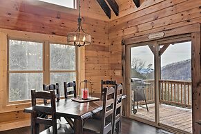 Hilltop Cabin on 5 Acres w/ Hot Tub & Waterfall!